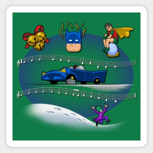 Jingle Bells Batguy Smells Sticker